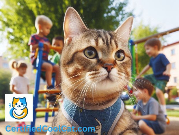 how to walk a cat on a harness