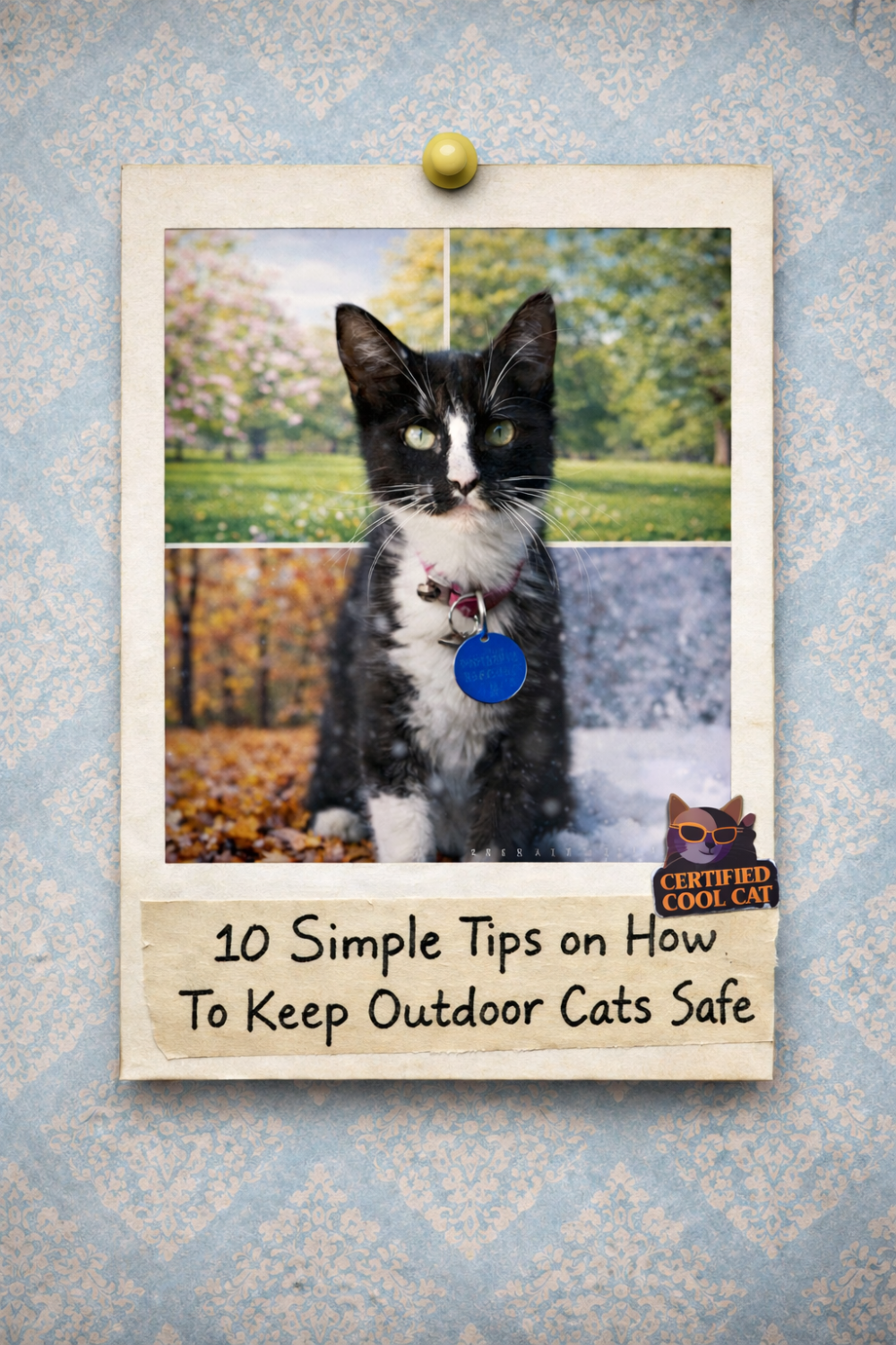 How to keep outdoor cats safe for all seasons